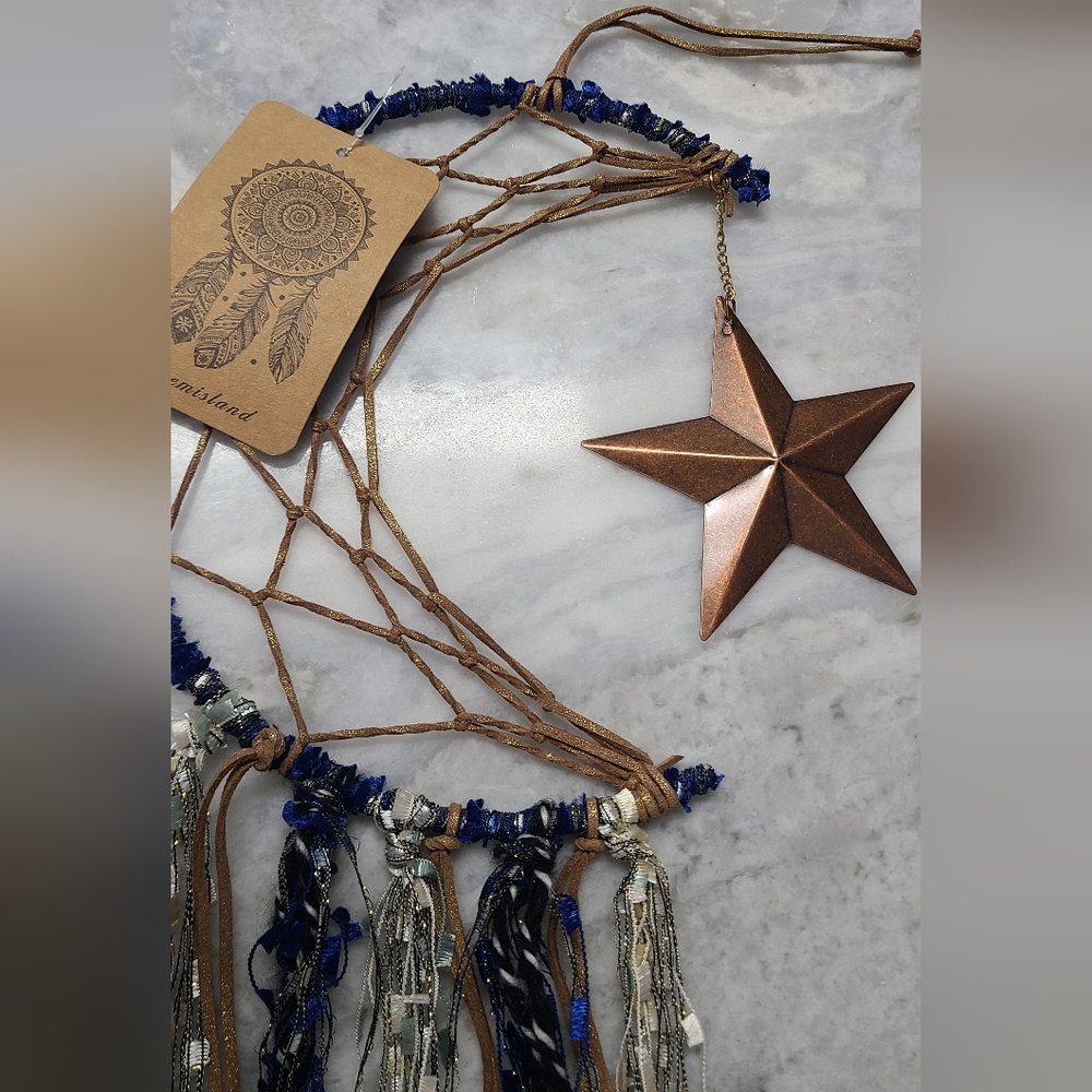 Bohemian Dreamcatcher with Copper Star